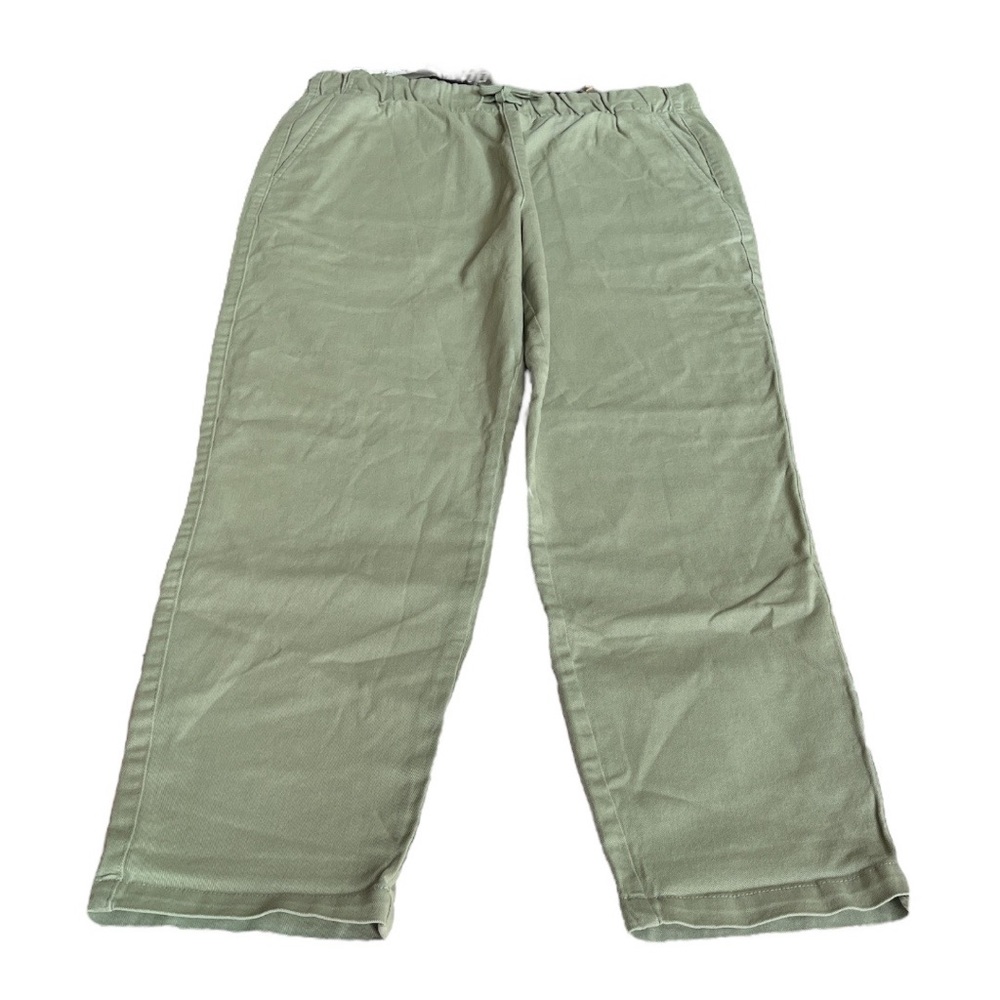 Everlane The Easy Pant Straight Leg Jeans Lily Pad Green Size Medium 34/36